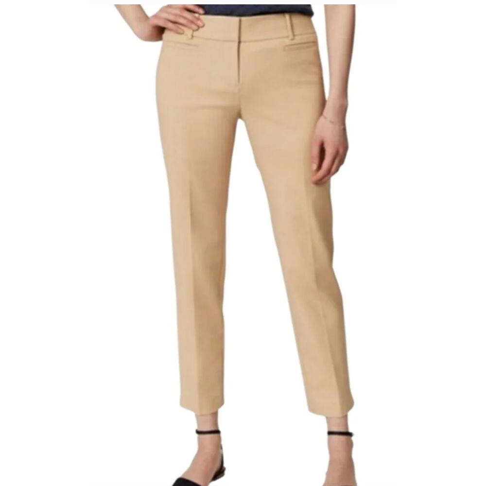 LOFT Marisa Riviera Pant in Khaki Size 2P